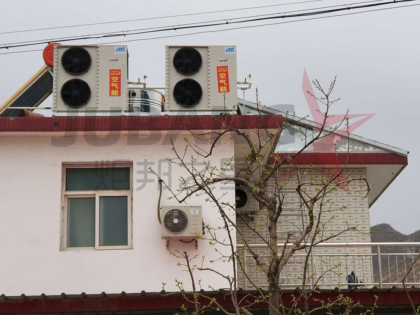 保定狼牙山景区某旅馆冷暖工程